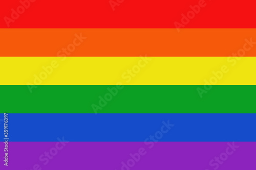 Lgbt pride month flag logo icon Rainbow love concept Human rights and tolerance Modern colorful creative design Fashion print clothes apparel greeting invitation card banner badge poster flyer Vector