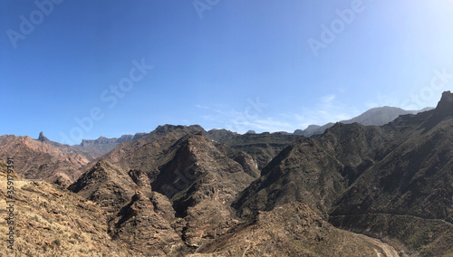 Panorama from the scenery Mirador del Molino