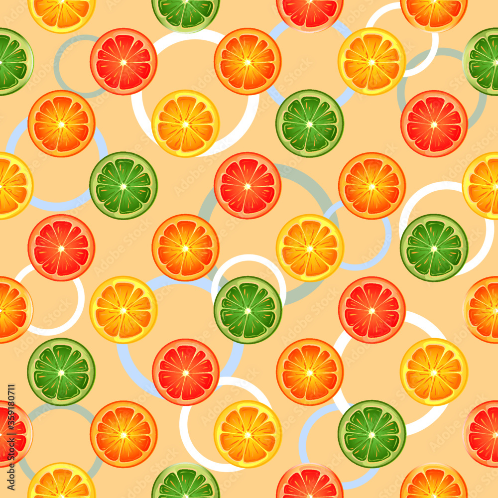 Oranges pattern Oranges pattern