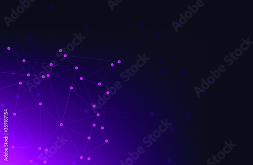 3D Abstract Mesh Background with Circles, Lines and Shapes | EPS10 Design Layout for Your Business © Руслана Колодницкая