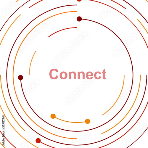 abstract background with circles
