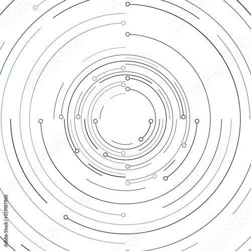Network template. Digital background with connections circle.Abstract network connection. icon logo design. Vector Illustration