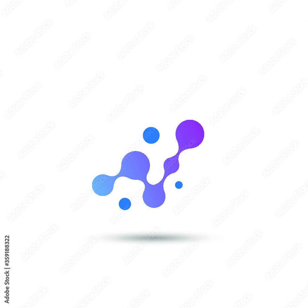 Abstract molecules design. Vector illustration.bright molecules. Abstract molecules design. Vector illustration.bright molecules.