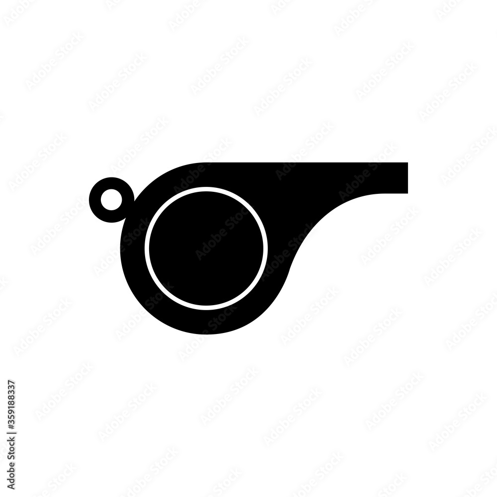 Referee wistle icon Referee wistle icon