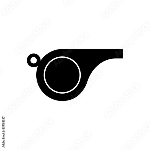 Referee wistle icon