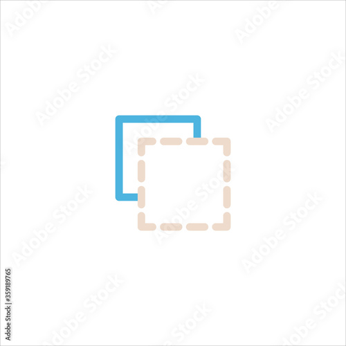 pathfinder icon flat vector logo design trendy