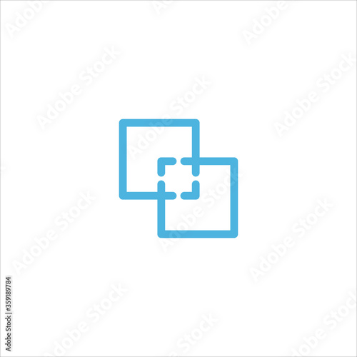 pathfinder icon flat vector logo design trendy