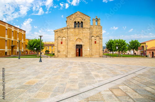 Church of San Simplicio in Olbia, Sardinia, Italy photo