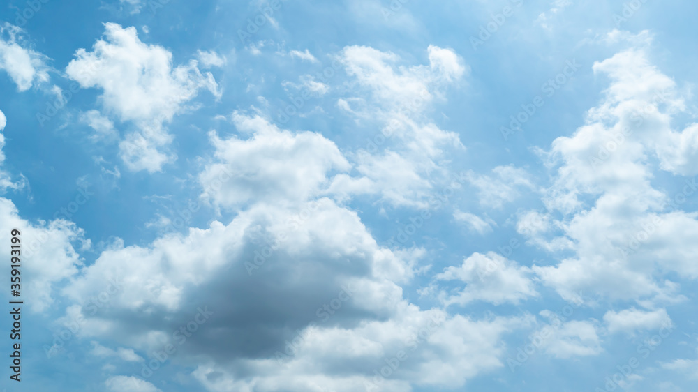 Naklejka premium 青空・雲