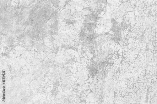 Grunge blank white concrete wall. Design for texture background
