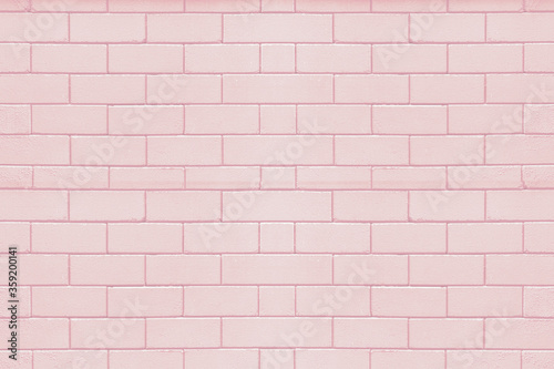 Cream color brick wall texture background. Grunge brickwork for your design backdrop.