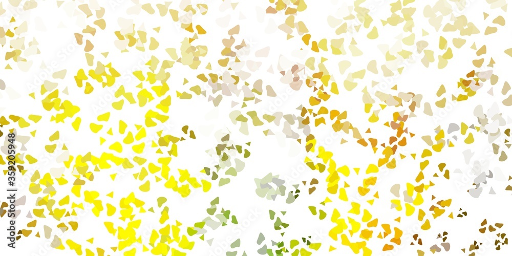 Light green, yellow vector background with random forms. Light green, yellow vector background with random forms.