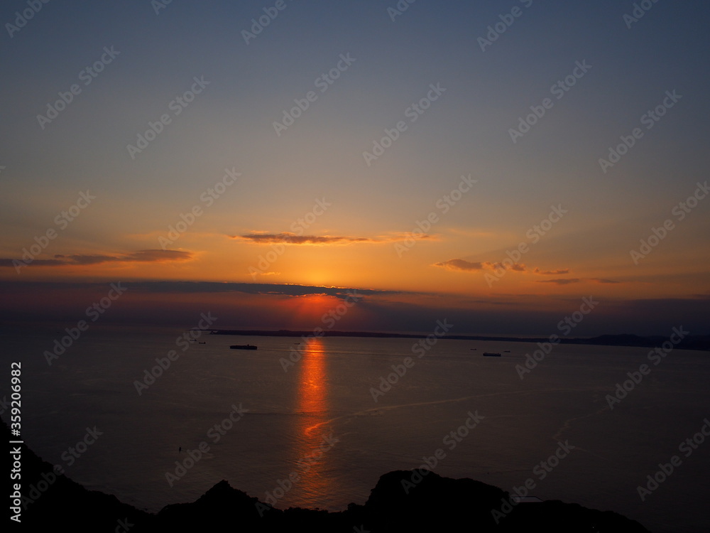 Fototapeta premium evening scene