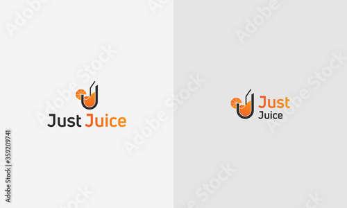 just juice logo design for a juice company 