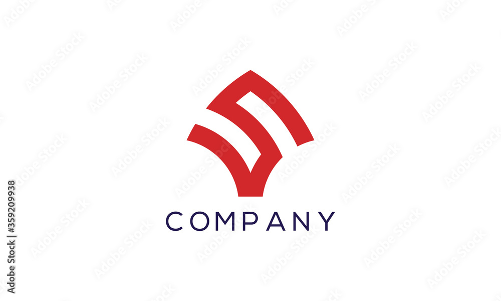 Letter S logo icon design template for any kinds of company