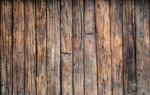  Old wooden planks abstract background.