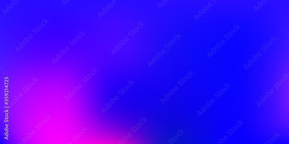 Dark Pink, Blue vector blur layout.