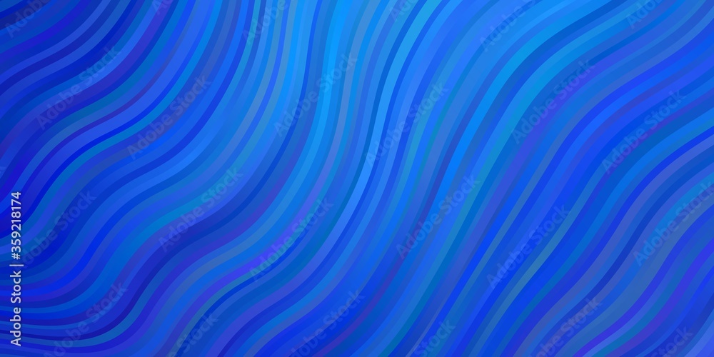 Light BLUE vector layout with wry lines. Abstract gradient illustration with wry lines. Best design for your posters, banners. Light BLUE vector layout with wry lines. Abstract gradient illustration with wry lines. Best design for your posters, banners.