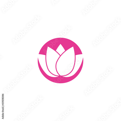 Beauty Vector lotus icon