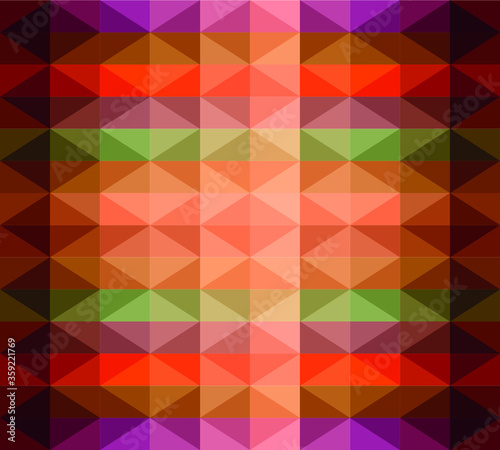 Colorful Geometric Background, Vector illustration