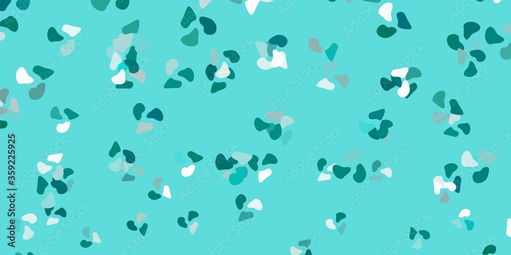 Light green vector texture with memphis shapes. Light green vector texture with memphis shapes.