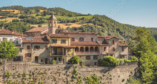 Przepiękne Włoskie miasteczko Civitella di Romagna znajdujące sie w malowniczym regionie Emilia Romagna