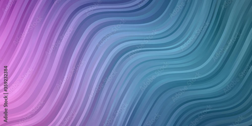 Light Blue, Red vector layout with circular arc. Colorful geometric sample with gradient curves. Best design for your posters, banners. Light Blue, Red vector layout with circular arc. Colorful geometric sample with gradient curves. Best design for your posters, banners.