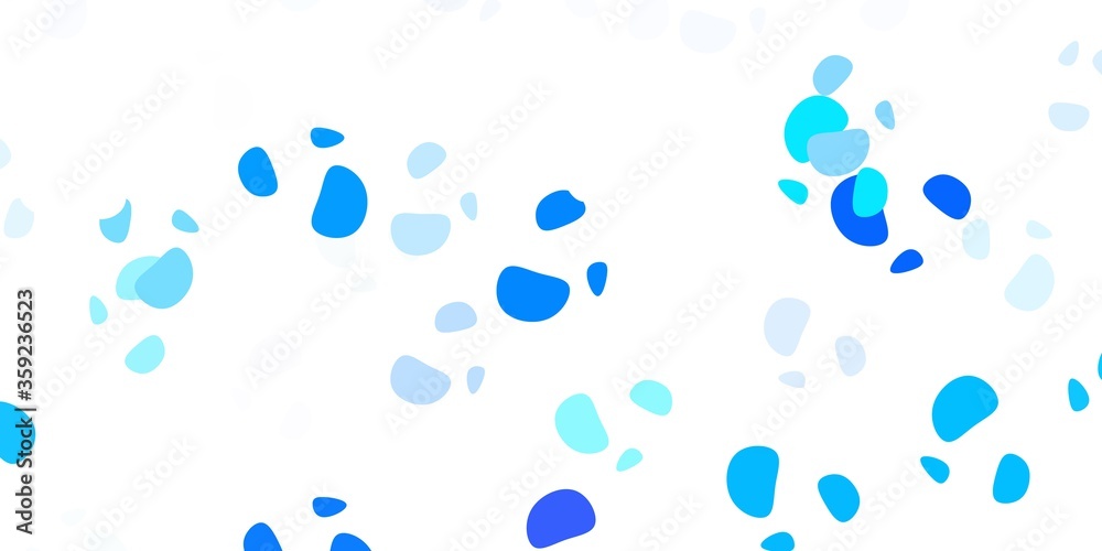 Light blue vector template with abstract forms. Light blue vector template with abstract forms.