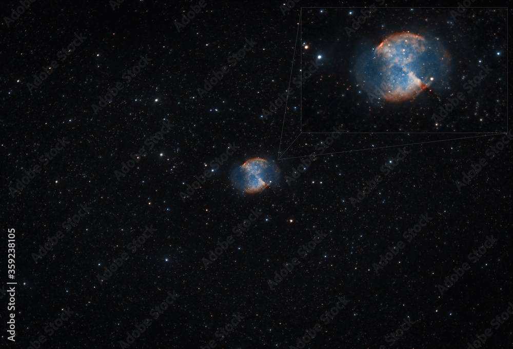 Fototapeta premium M 27 Dumbbell Nebula