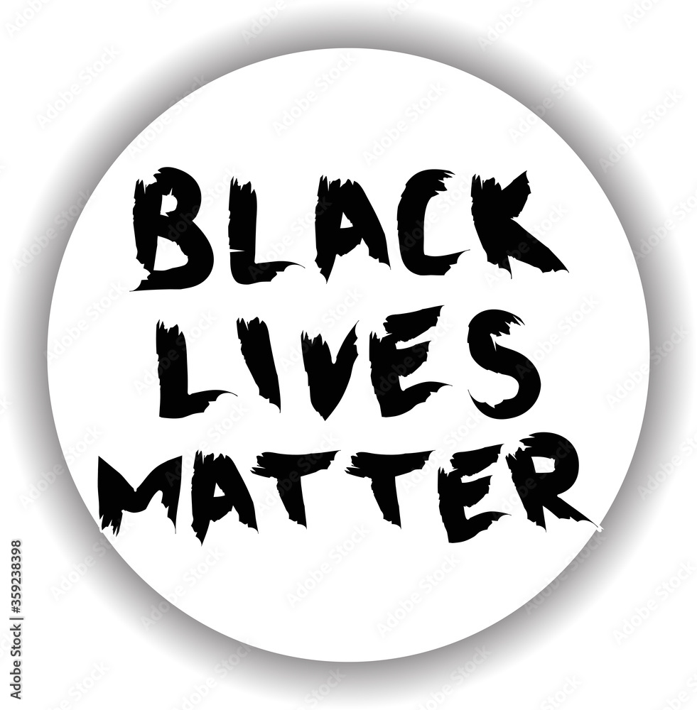 Black Lives Matter. Vector Illustration with grunge text and paint stain on american flag background. Protest against racism and social inequality concept. For social media web banner. Black Lives Matter. Vector Illustration with grunge text and paint stain on american flag background. Protest against racism and social inequality concept. For social media web banner.