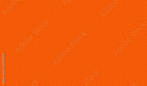 Fondo de color naranja con textura de mosaico ceramica de forma irregular
