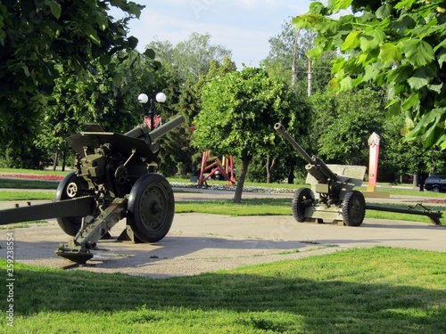 old cannon in the park