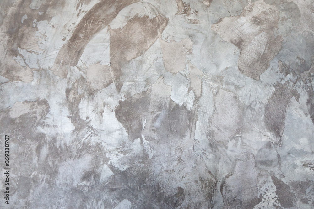 Fototapeta premium concrete polished seamless texture background. aged cement backdrop. loft style gray wall surface