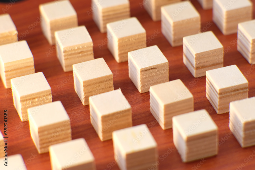 wooden cube block on table background and business concept growth success process and plan growth and increase of positive indicators in his business wooden cube block on table background and business concept growth success process and plan growth and increase of positive indicators in his business