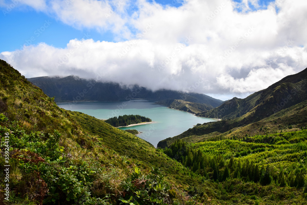 Obraz premium Lagoa Azul