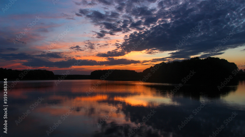 Obraz premium wonderful sunset