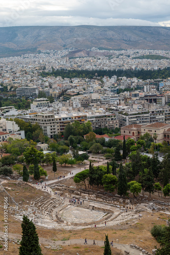 Dionisio Theater at Acropolis site, Athens, Greece