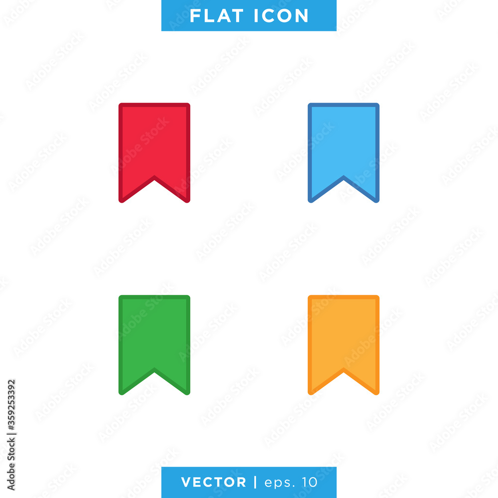 Bookmark Icon Vector Design Template Bookmark Icon Vector Design Template