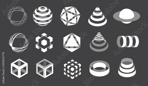 Group of varied geometric isotypes.