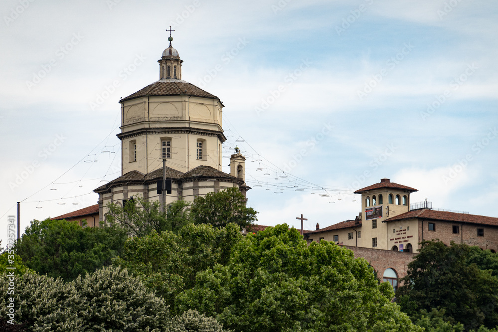 Turin, Italy: The Church of Santa Maria al Monte dei Cappuccini - catholic church