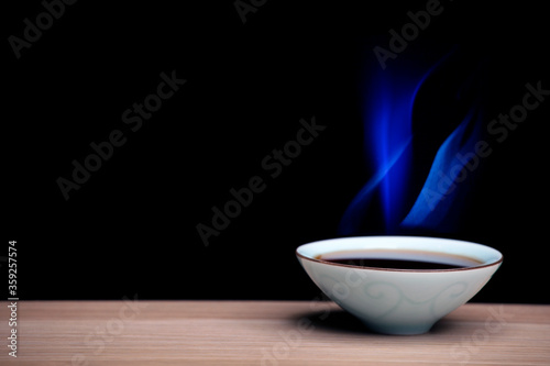 image of hot tea cup 