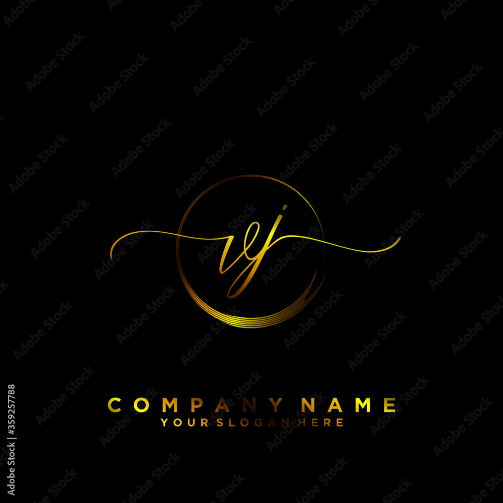 VJ Initial handwriting logo vector
VJ Initial handwriting logo vector