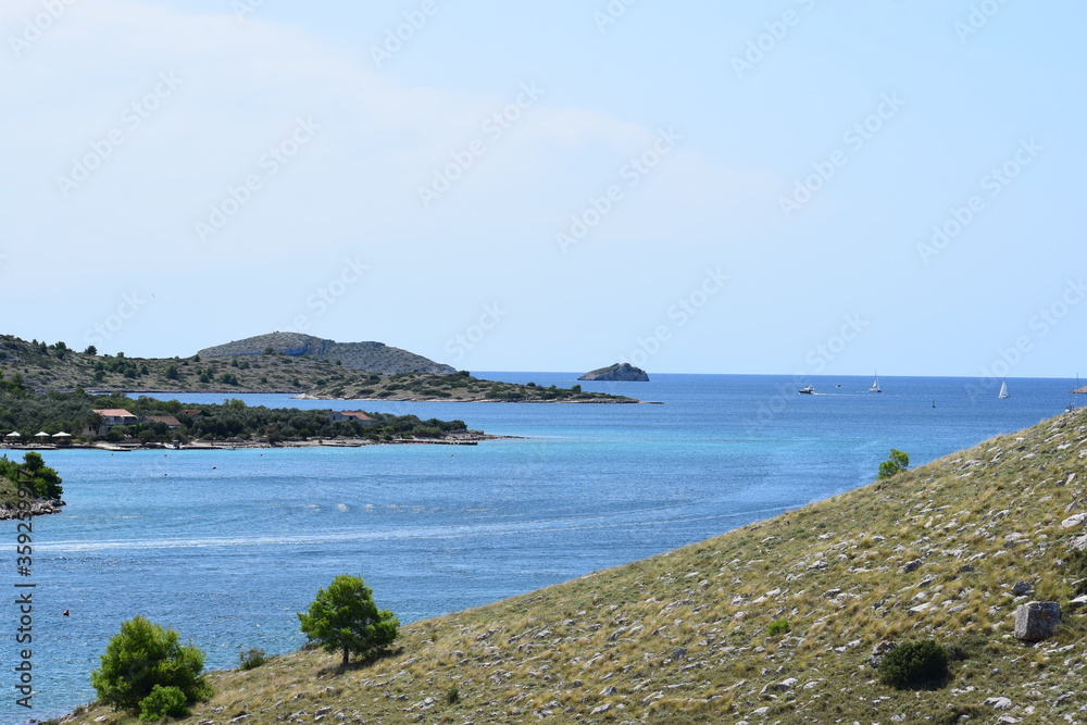 view of the coast of the sea