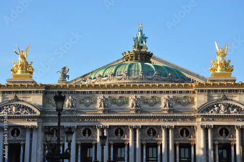 Calles de Paris. Sitios históricos.
