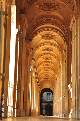 Classical corridors in Paris