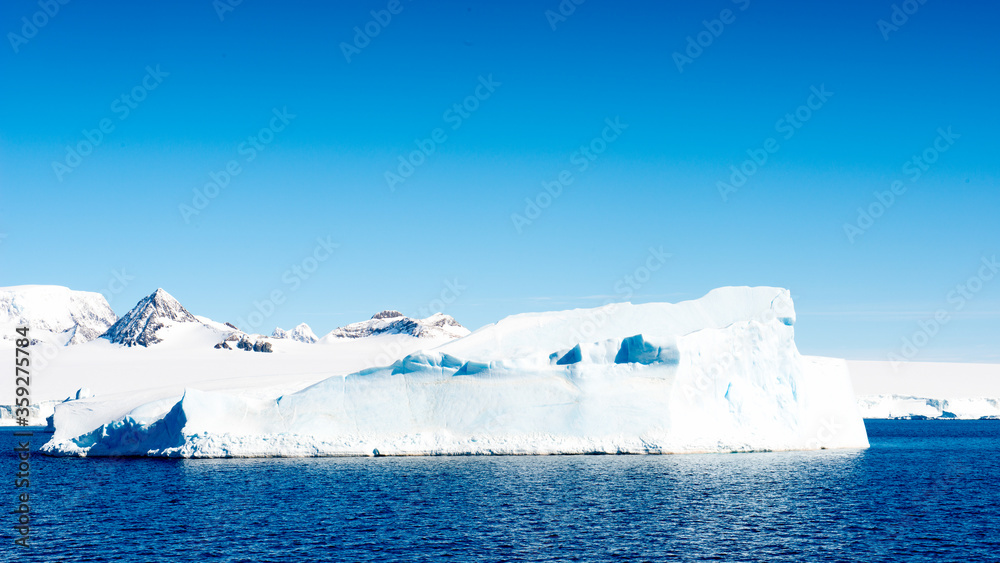Huge iceberg in Antarctica