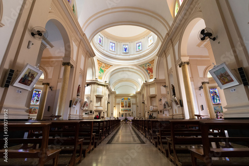 interior of church