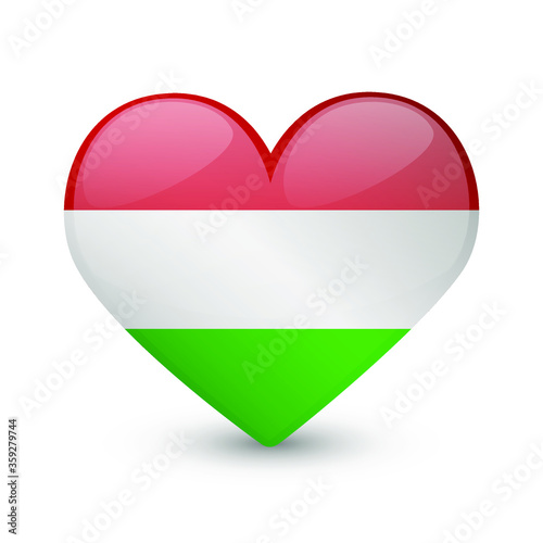 Hungary Flag Heart Love Emoji Icon Object Symbol Gradient Vector Art Design Cartoon Isolated Free Download Hungary Flag Heart Love Emoji Icon Object Symbol Gradient Vector Art Design Cartoon Isolated - GFXLoad