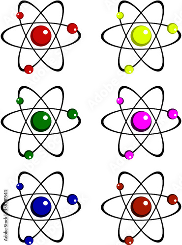 Atom Set Six Color
