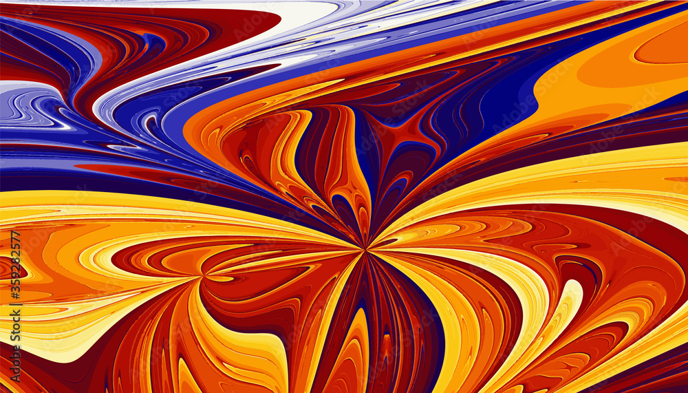 Abstract meditative color fractal background Abstract meditative color fractal background
